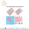 Sea Theme Animals Silicone Mould