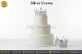 Silver Crown Cake Topper – Cake Decoration