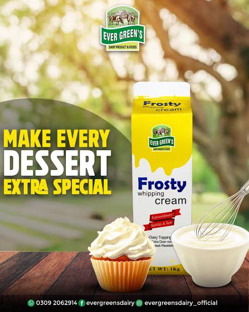 FROSTY WHIPPING CREAM 1KG