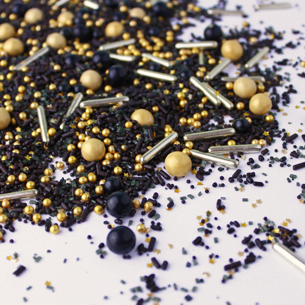 Imported Black Gold Mix Dragees - 20gm Pouch