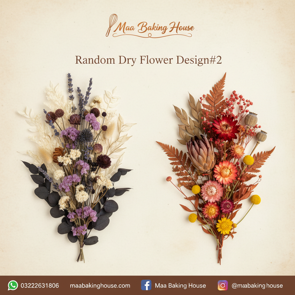 Random Dry Flower Design#2