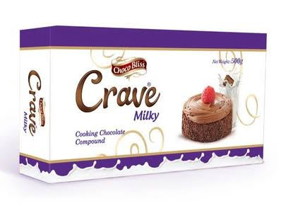 Crave Milky Cooking Chocolate Compound 500gm