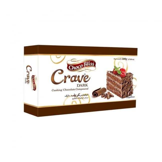 Crave Dark Cooking Chocolate Compound 500gm