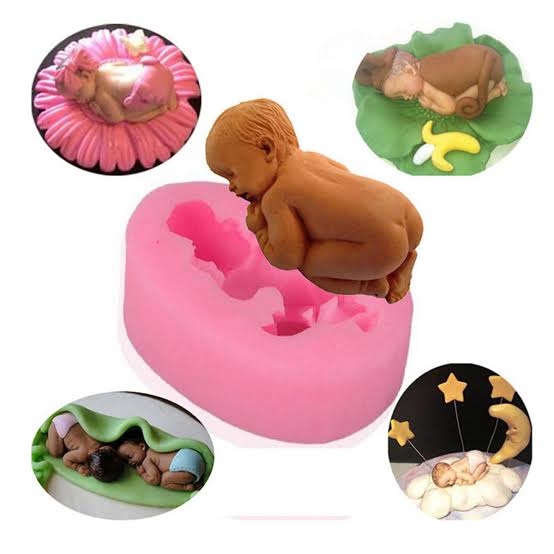 Silicone Baby Fondant Mold