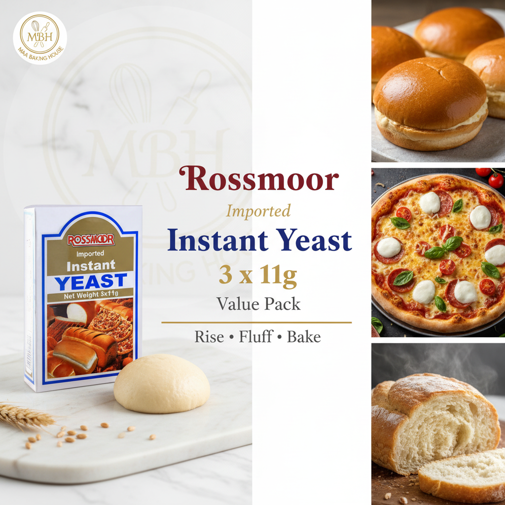 Rossmoor Imported Instant Yeast – Value Pack | 3x11g
