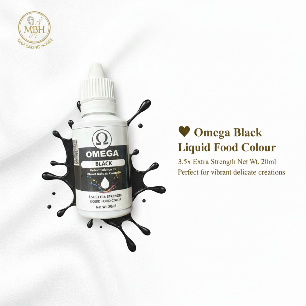 Omega Liquid Food Colour – 20ml
