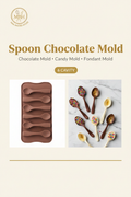 Spoon Chocolate Mold - 6 Cavity