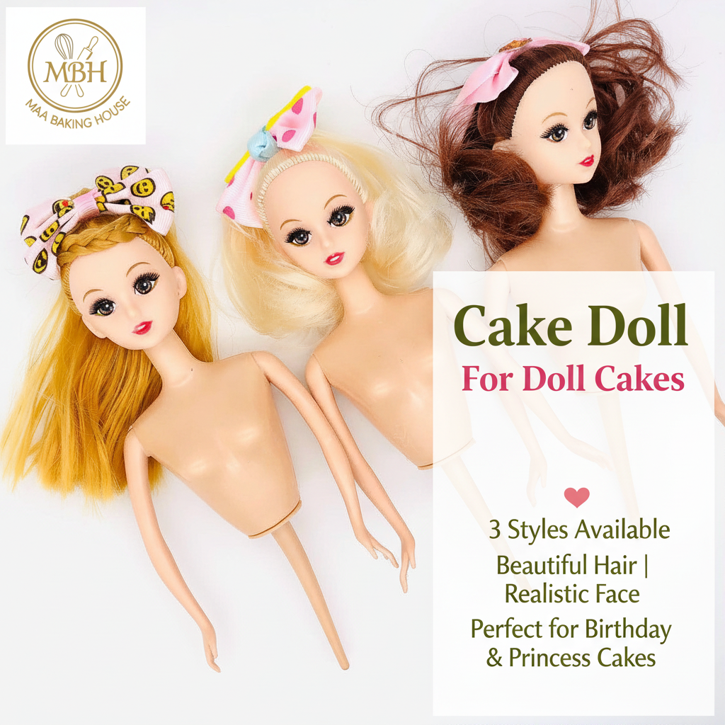 Cake Doll – For Doll Cakes | Birthday & Princess Cake Decoration