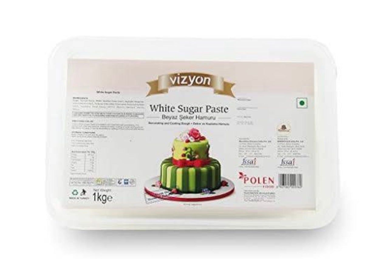 Vizyon White Sugar Paste 1kg