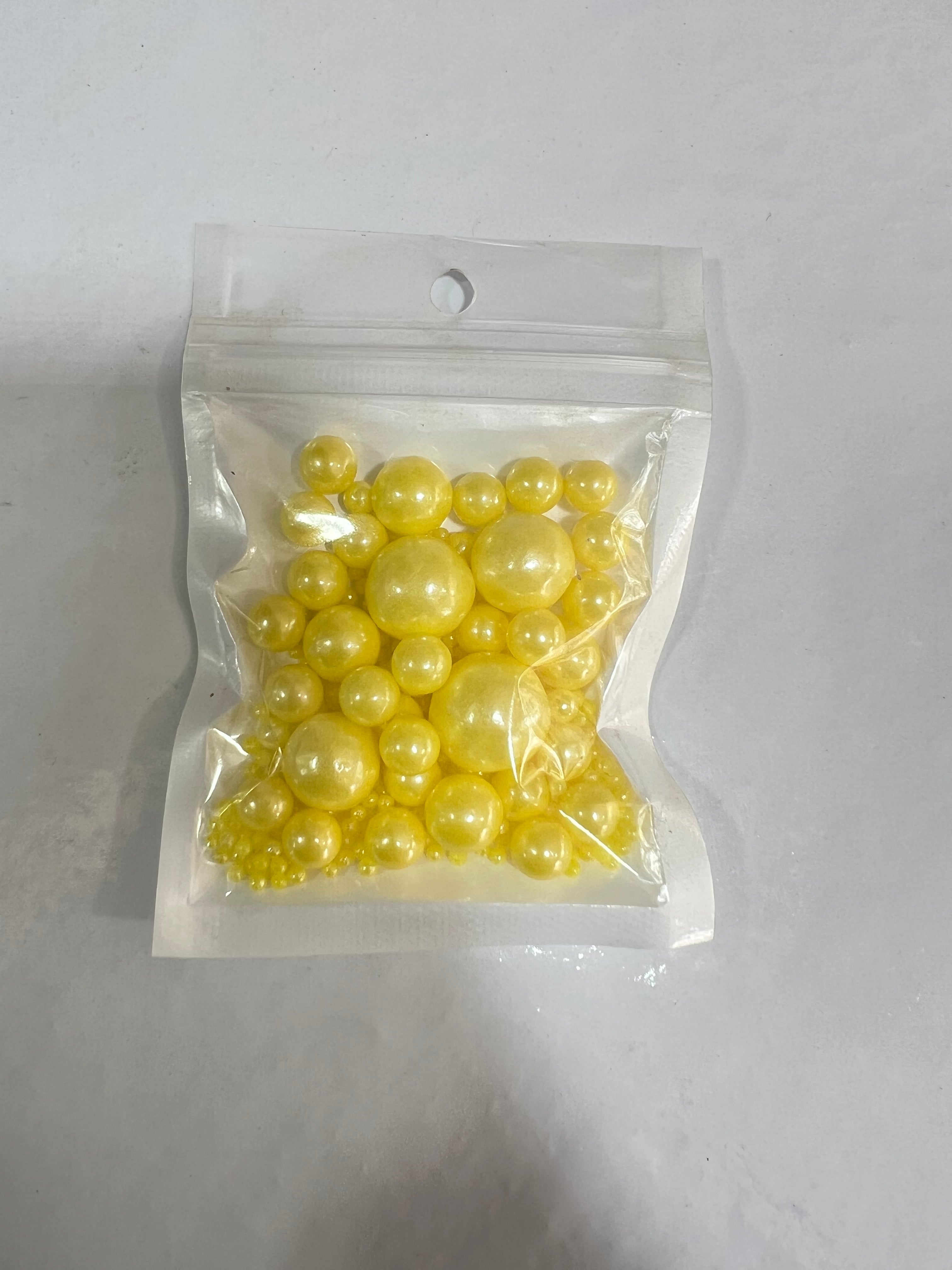 Yellow Colour Mix Dragees - 20gm Pouch