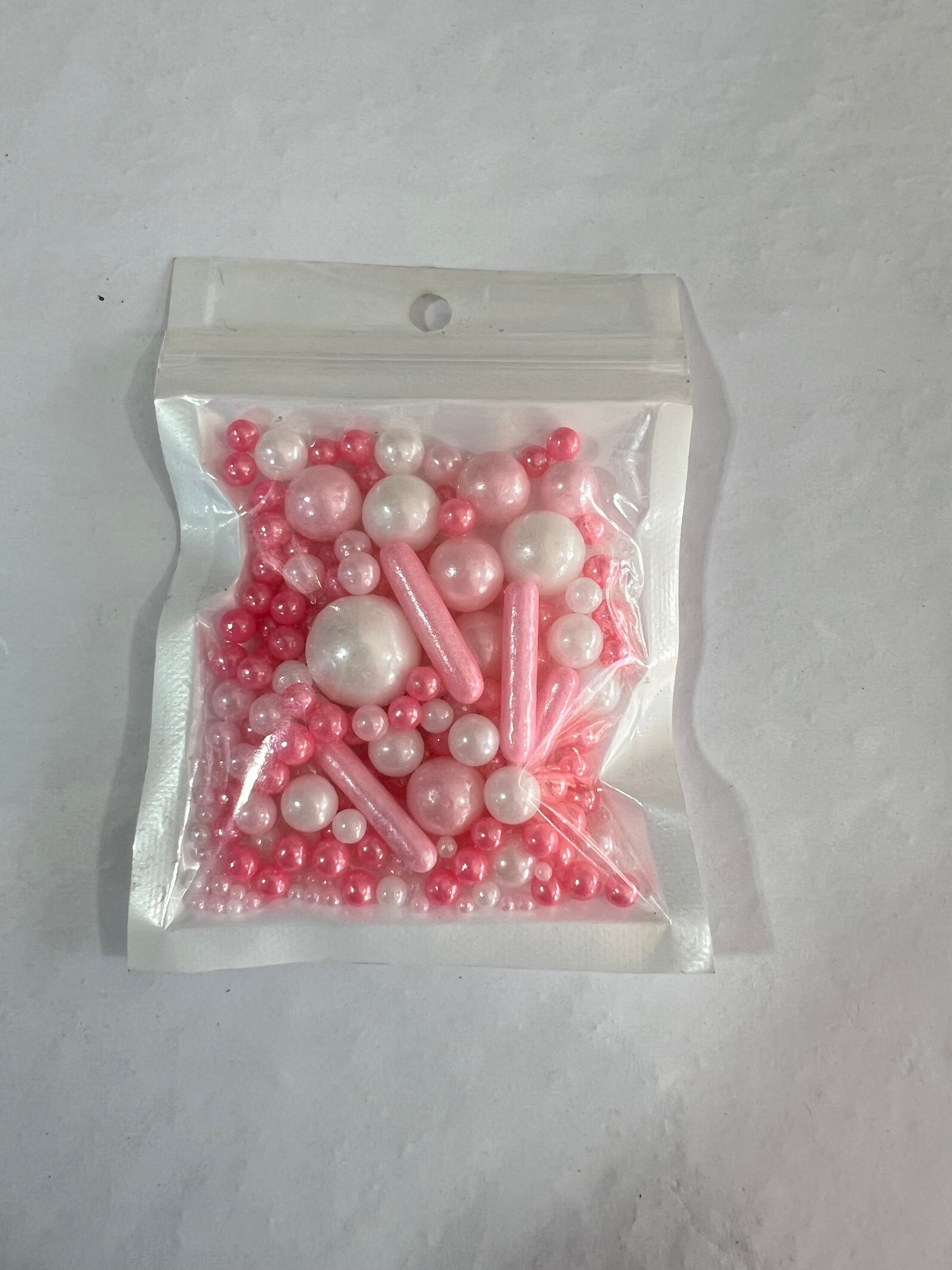Imported Pink Mix Dragees - 20gm Pouch