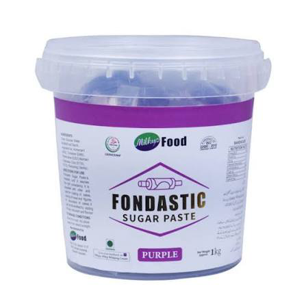 Milkyz Purple Fondant 1kg Bucket