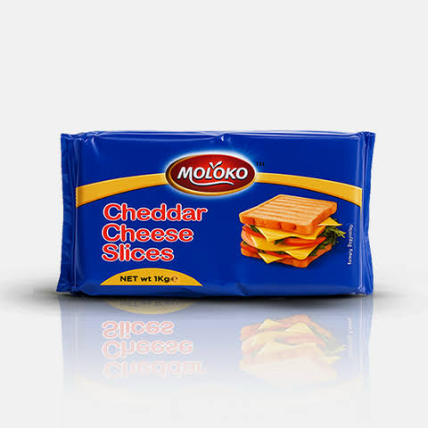 Moloko Cheddar Cheese Slices 1kg