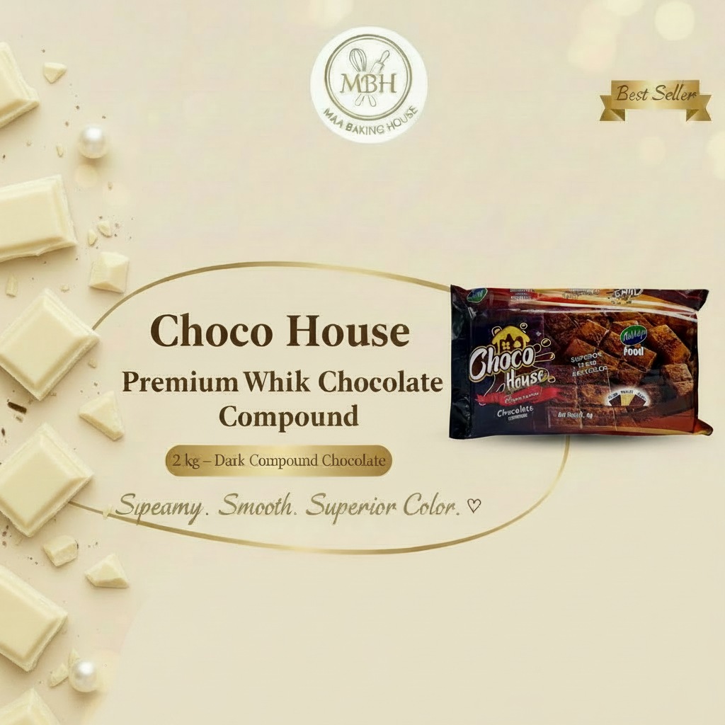 Choco House Premium White Chocolate Compound 2kg