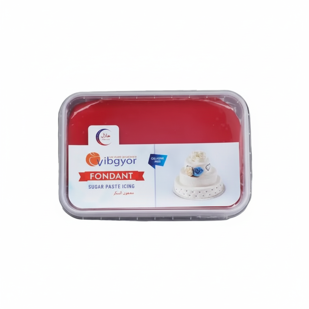 Vibgyor Red Fondant 1Kg Box