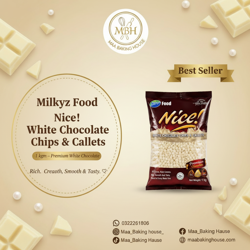 Milkyz Food Nice! White & Brown Chocolate Chips 1kg