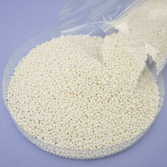 Imported White Dragees 0MM - 20gm Pouch