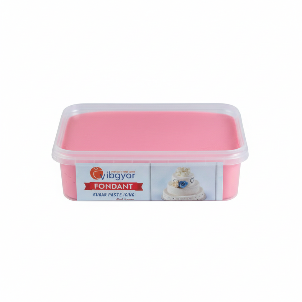 Vibgyor Pink Fondant 1Kg Box