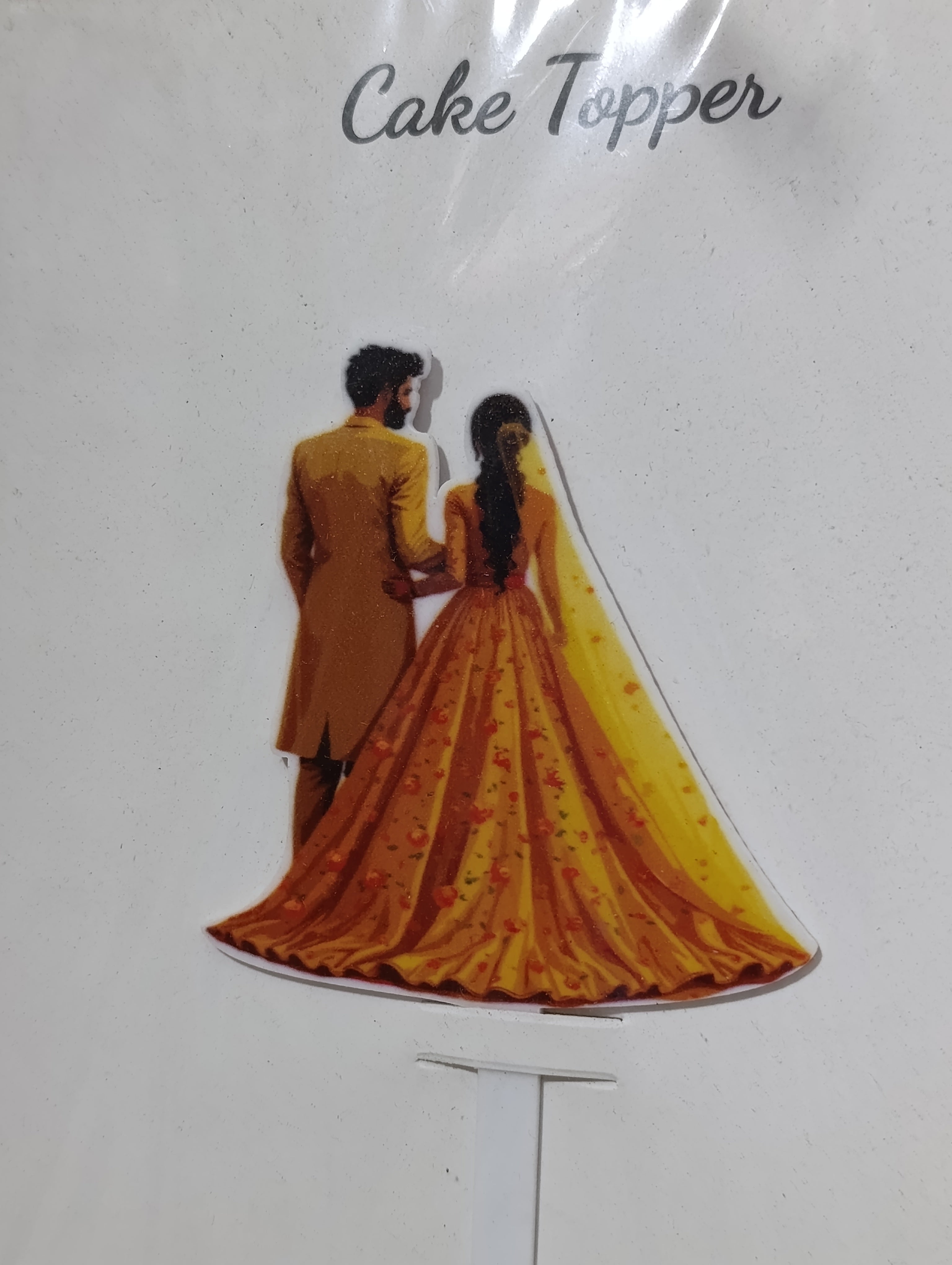Couple cake decoration topper