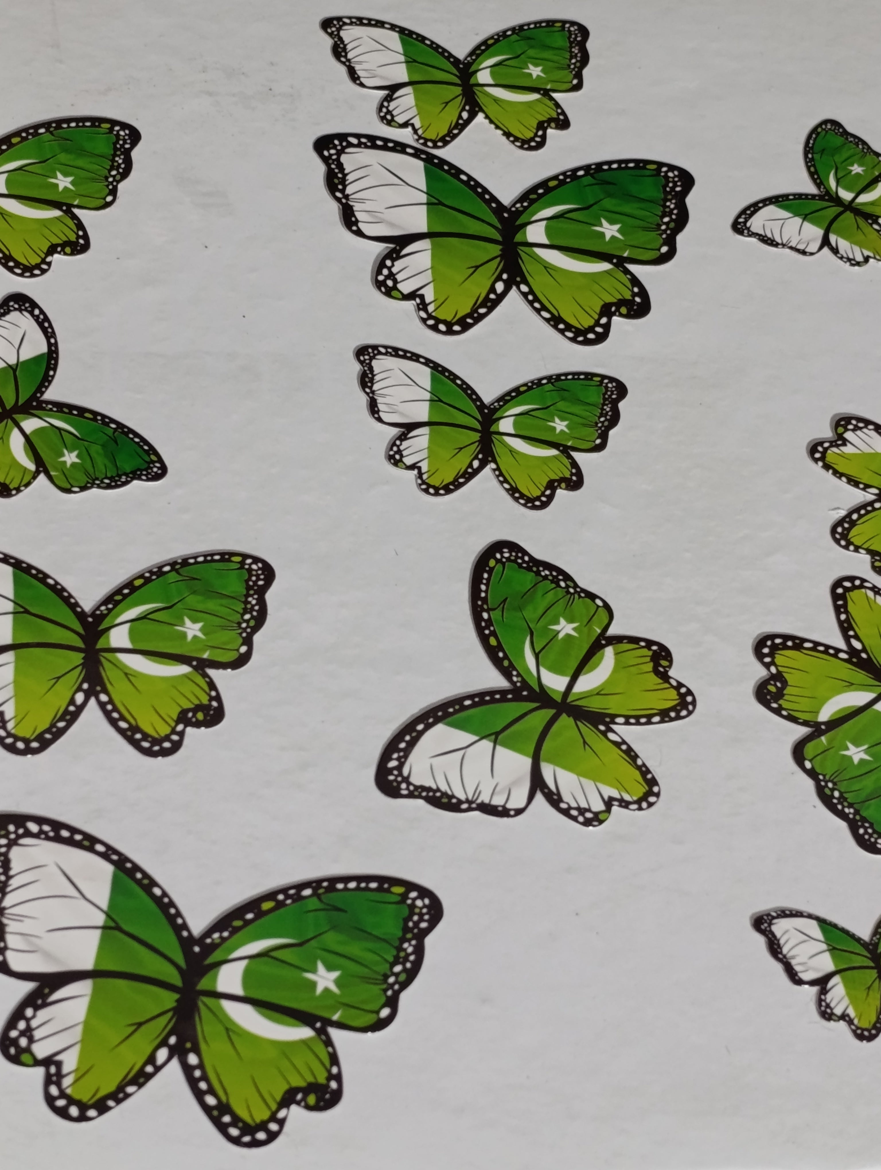 14 august 12 PCS 3D Butterfly Decoration
