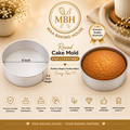 6  Inch Round Cake Mold