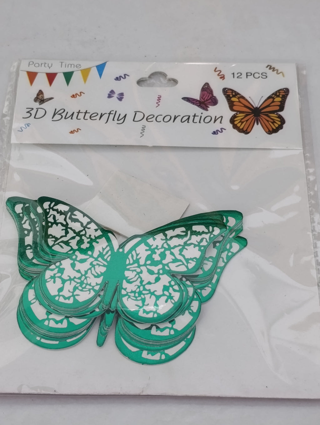 12 PCS 3D Butterfly Decoration