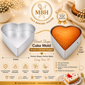 8 Inch Heart Cake Mold