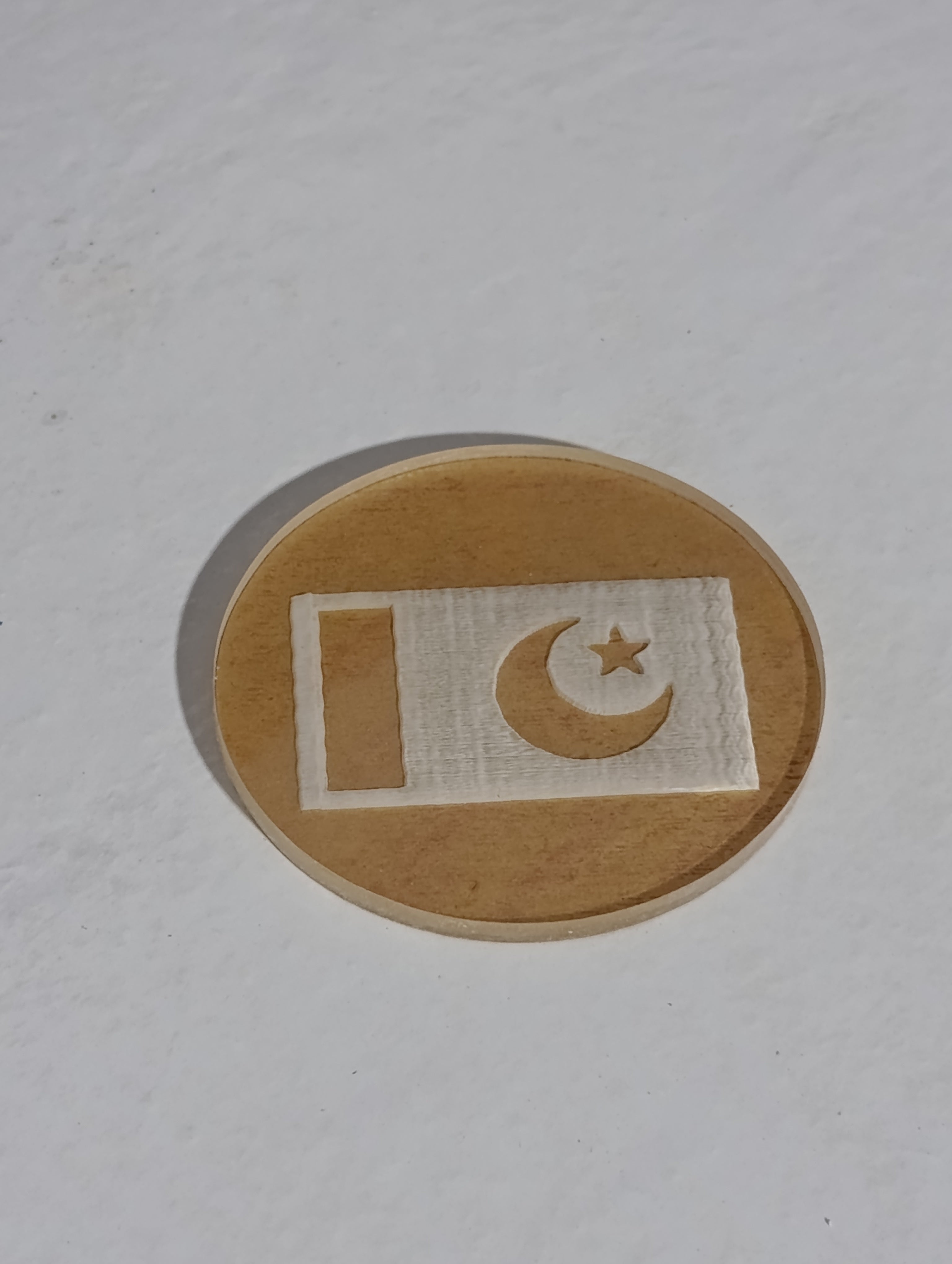 Pakistan flag foundant embosser