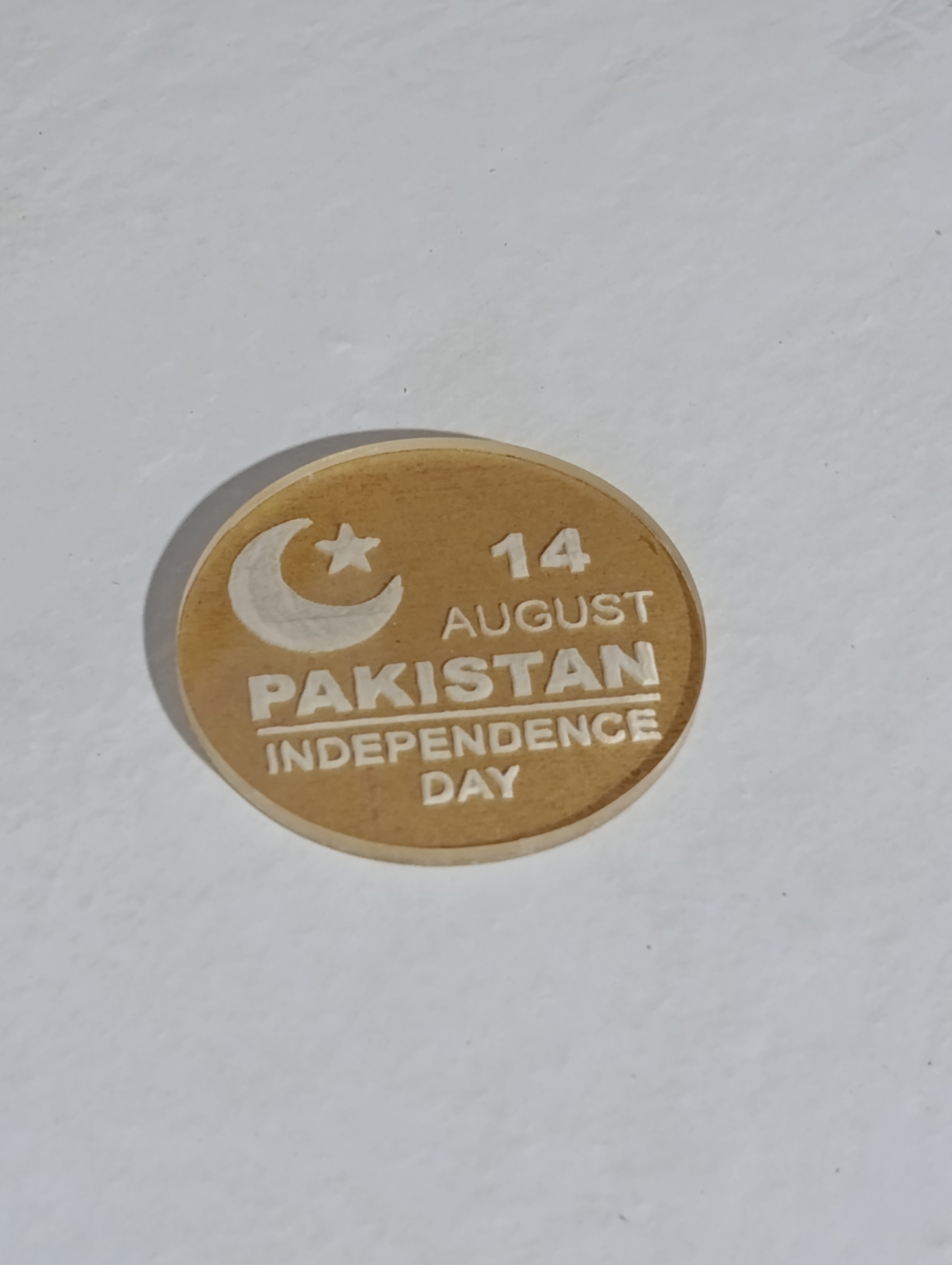 14 August Pakistan Independence Day Fondant Stamp