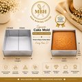 6 Inch Square Cake Mold