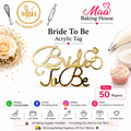 Bride to Be Acrylic Tag