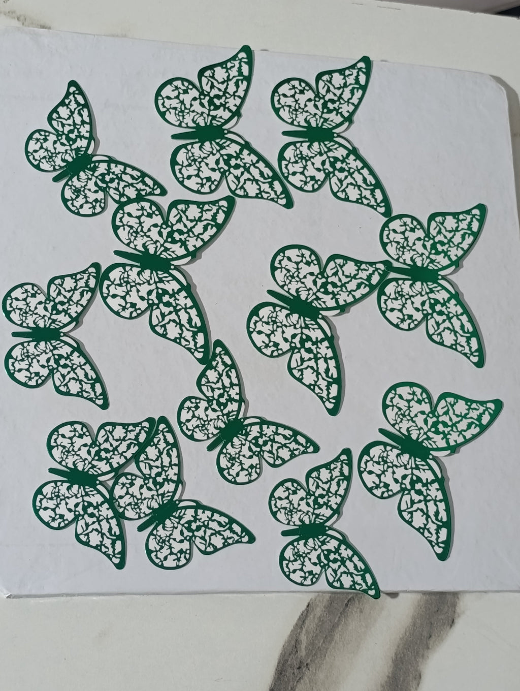 12 PCS 3D Butterfly Decoration